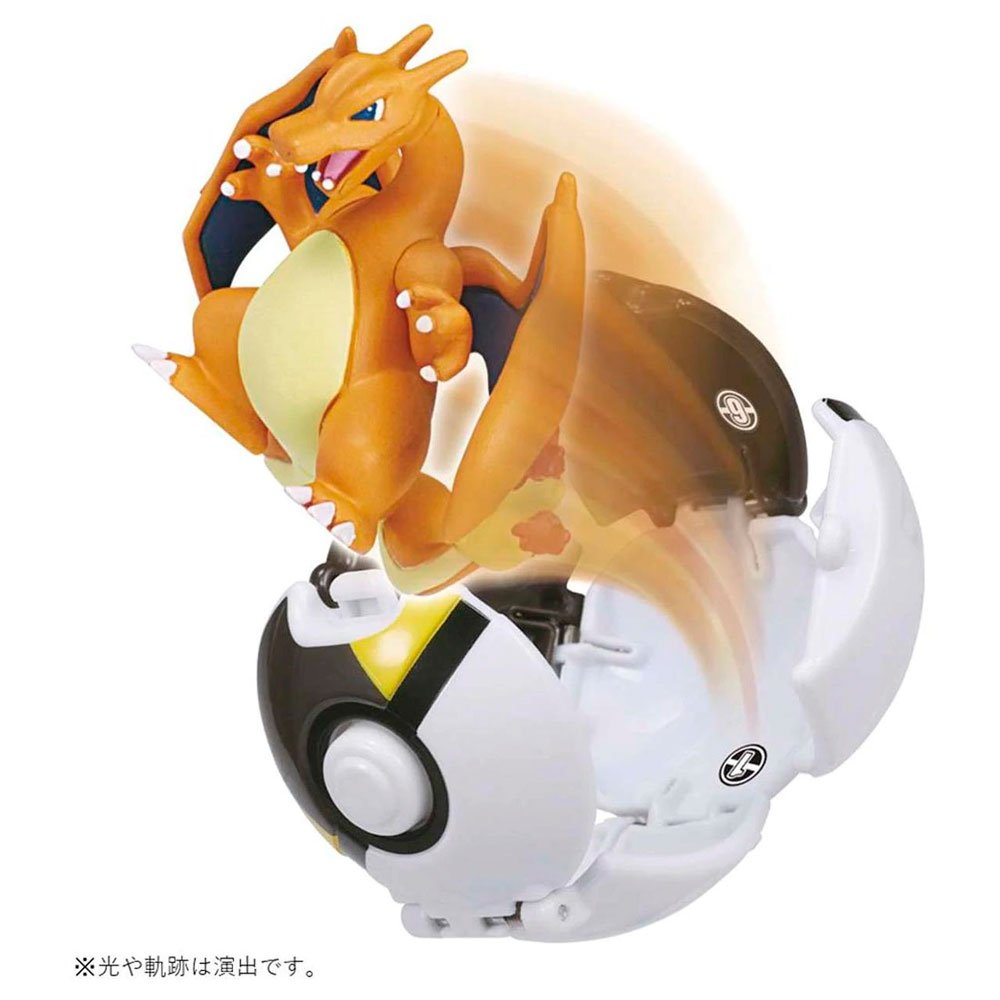 FIGURA POKEMON MONCOLLE POKE DEL-Z CHARIZARD (ULTRA BALL) FIGURA POKEMON MONCOLLE POKE DEL-Z CHARIZARD (ULTRA BALL)
